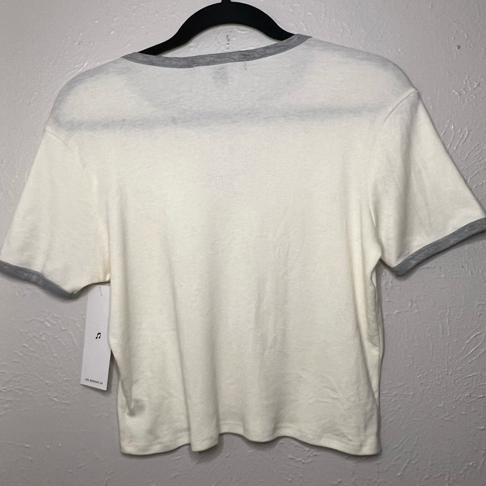 NWT Vinyl Icons Pickleball Cropped Tee - Picture 6 of 8